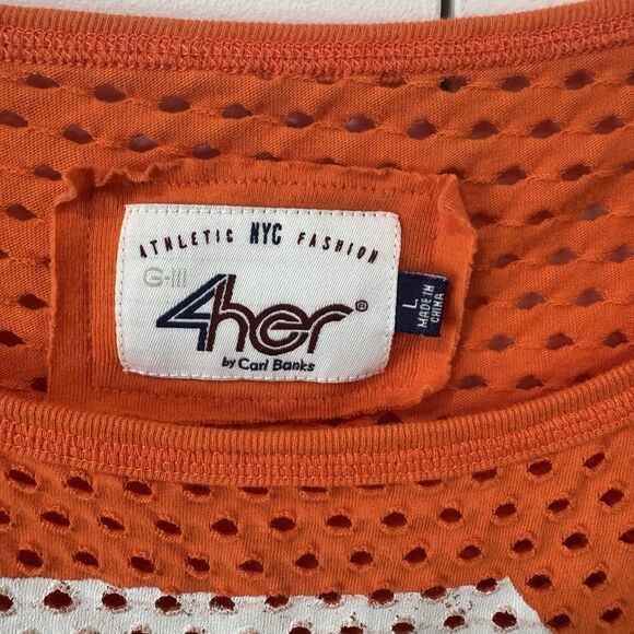 Carl Banks G-III 4 Her SF Giants Top MLB Semi Sheer Scoop Neck Lightweight Large - Picture 6 of 11